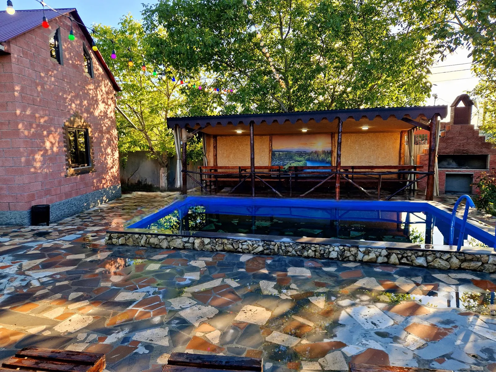 Ամառանոց, Ոսկեհատ, 80 քմ, լողավազանով, մինչև 10 հյուր — լուսանկար 7