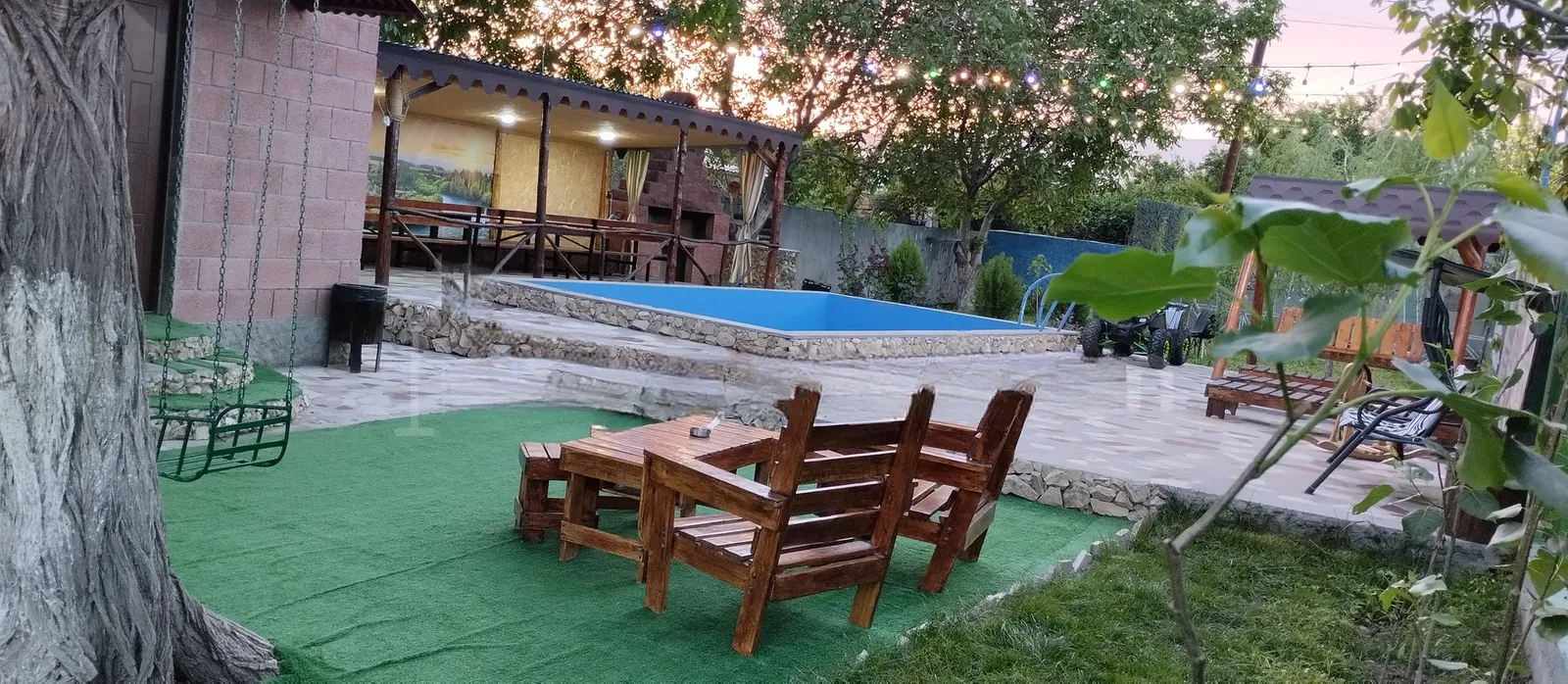 Ամառանոց, Ոսկեհատ, 80 քմ, լողավազանով, մինչև 10 հյուր — լուսանկար 10